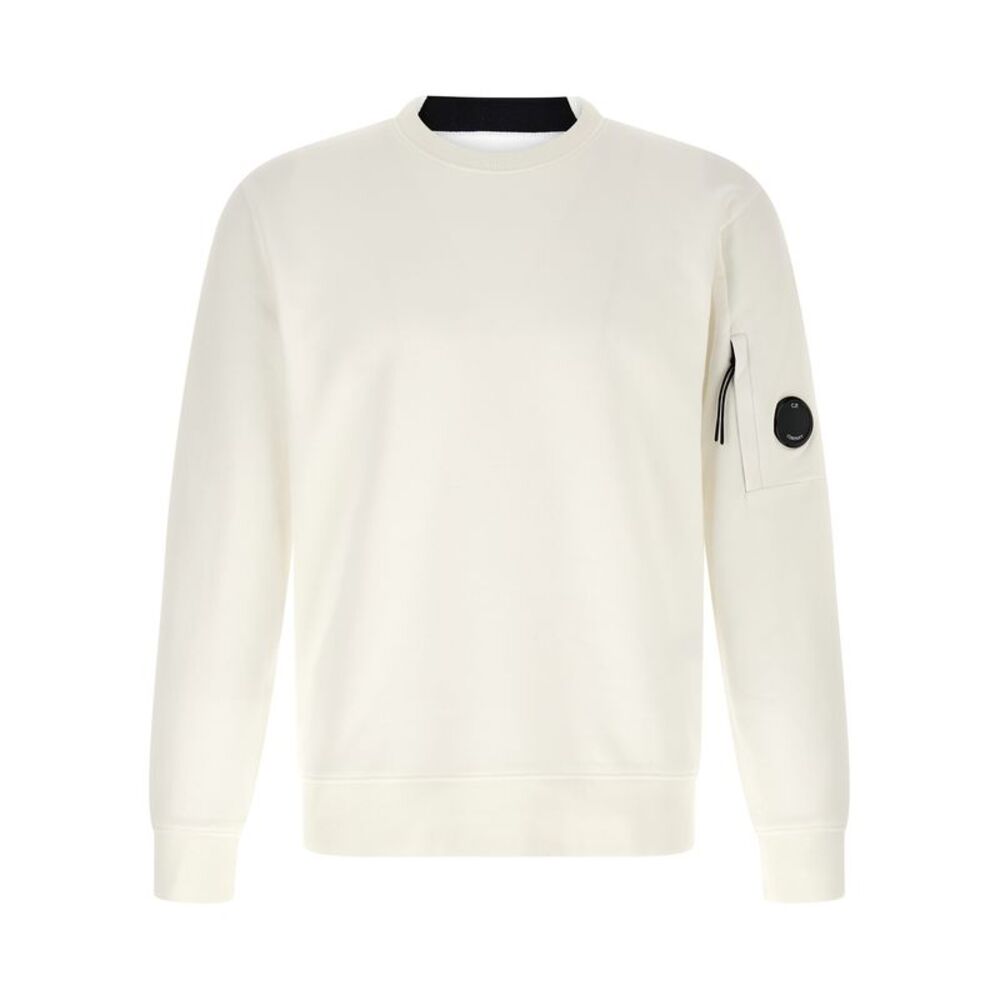 C.P. Company White Cotton Men's Sweatshirt